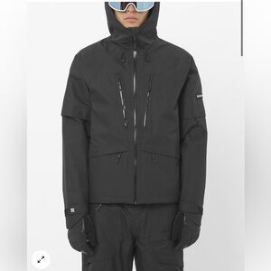 Salomon Men’s Black Technical Ski & Snowboard Jacket